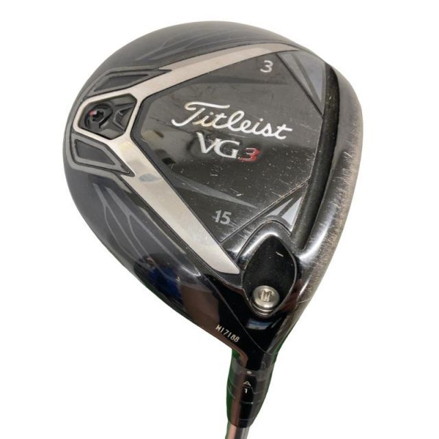 【中古】 タイトリスト Titleist VG3(2018) 3W フェアウェイウッド FW Titleist VG F(2018) (フレックスSR) メンズ 男性用 右利き 右用 Cランク ゴルフクラブ
