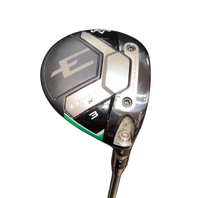 【中古】 キャロウェイ ELYTE X 3W フェアウェイウッド FW VENTUS GREEN 50 for CW(ELYTE FW) (フレックスSR) メンズ 男性用 右利き 右用 Bランク ゴルフクラブ