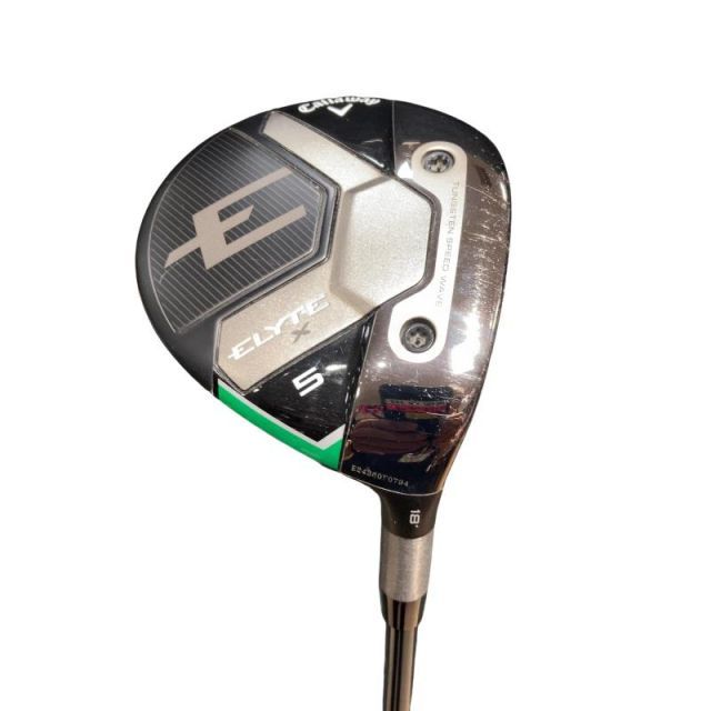 【中古】 キャロウェイ ELYTE X 5W フェアウェイウッド FW VENTUS GREEN 50 for CW(ELYTE FW) (フレックスSR) メンズ 男性用 右利き 右用 Bランク ゴルフクラブ
