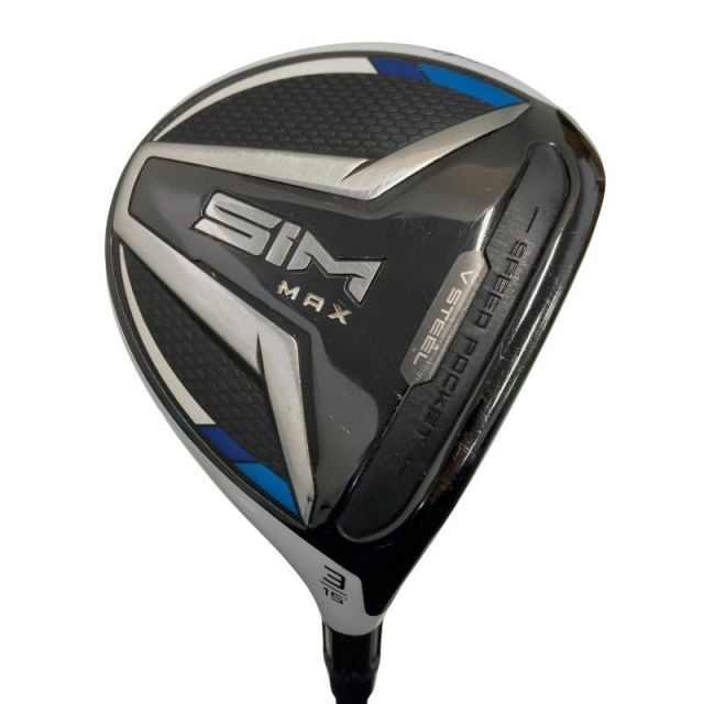 【中古】 テーラーメイド SIM MAX 3W フェアウェイウッド FW TENSEI CK PRO ORANGE 60 (フレックスS) メンズ 男性用 右利き 右用 Cランク ゴルフクラブ