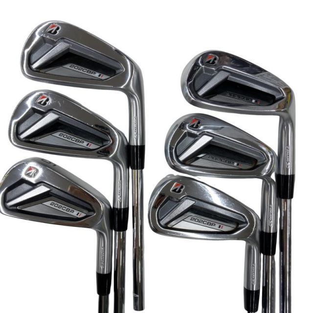 【中古】 ブリヂストン TOUR B 202CBP 6S アイアンセット IR NS PRO MODUS3 TOUR105 (フレックスS) メンズ 男性用 右利き 右用 Cランク ゴルフクラブ