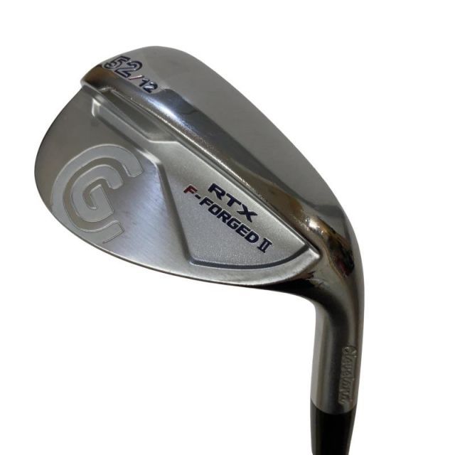 【中古】 クリーブランド Cleveland RTX F-FORGED II 52°/12° ウェッジ WG 純正特注シャフト (フレックスその他) メンズ 男性用 右利き 右用 Cランク ゴルフクラブ