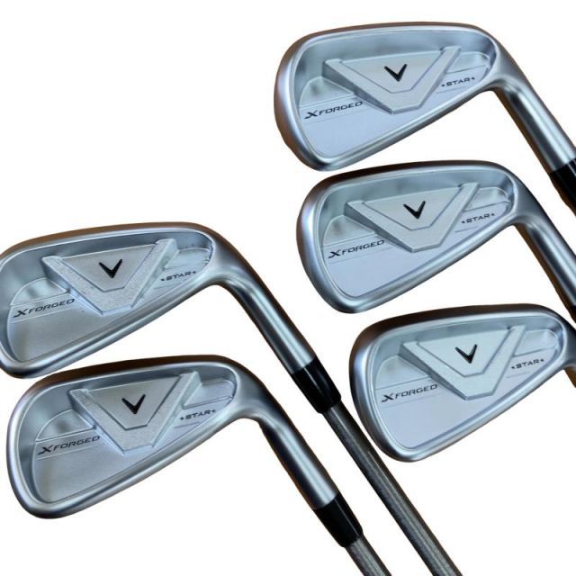 【中古】 キャロウェイ X FORGED STAR(2026) 5S アイアンセット IR 純正特注シャフト (フレックスS) メンズ 男性用 右利き 右用 Aランク ゴルフクラブ