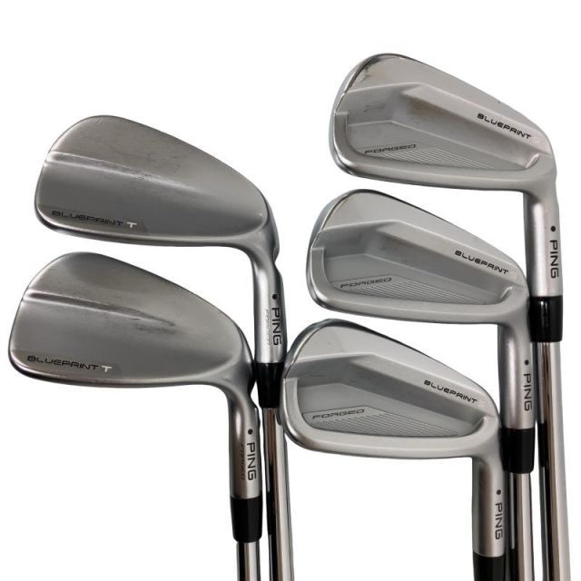 【中古】 ピン BLUEPRINT S 5S アイアンセット IR NS PRO MODUS3 TOUR120 (フレックスS) メンズ 男性用 右利き 右用 Cランク ゴルフクラブ