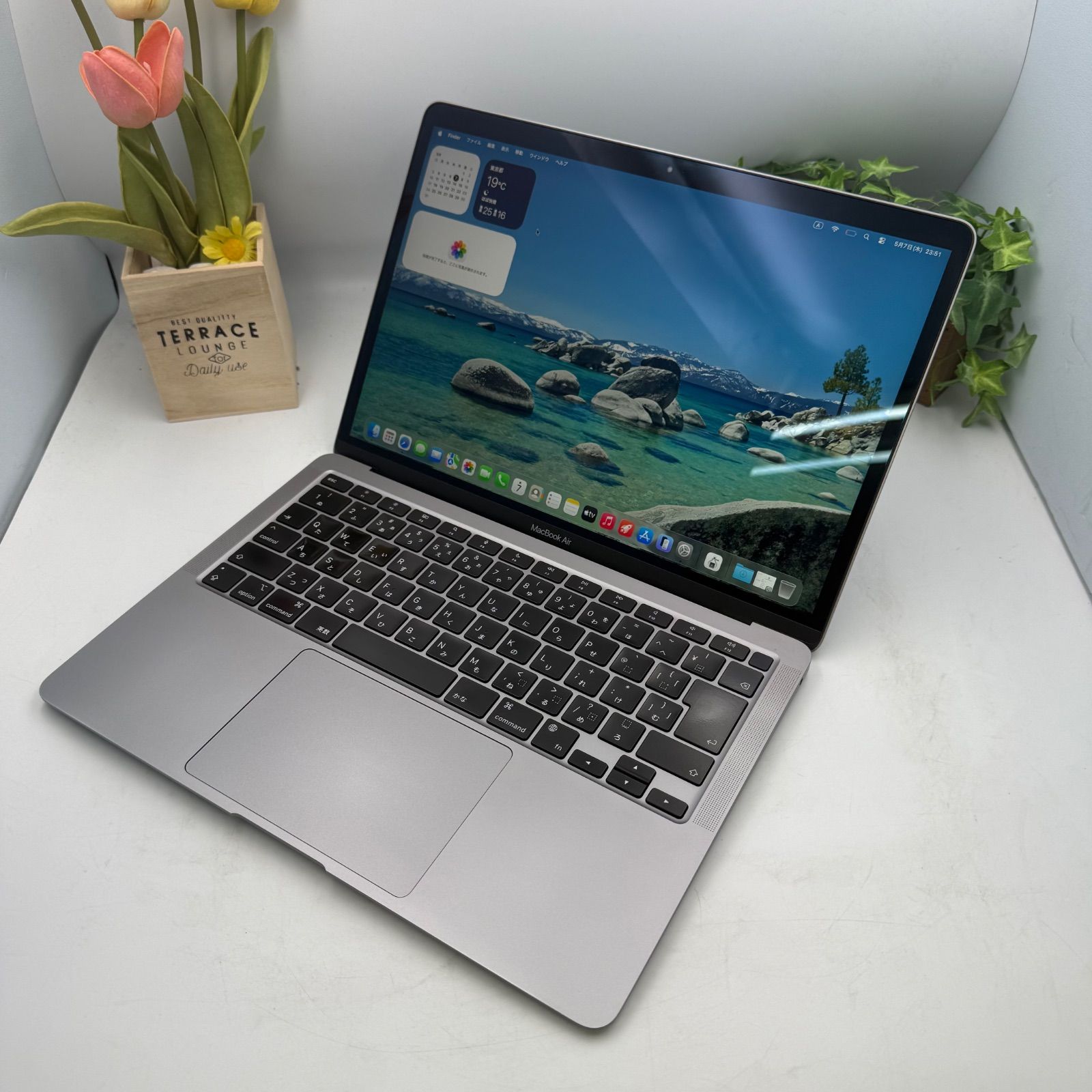 MacBook Air M1 16GB/256GB JISキー 中古 - メルカリ