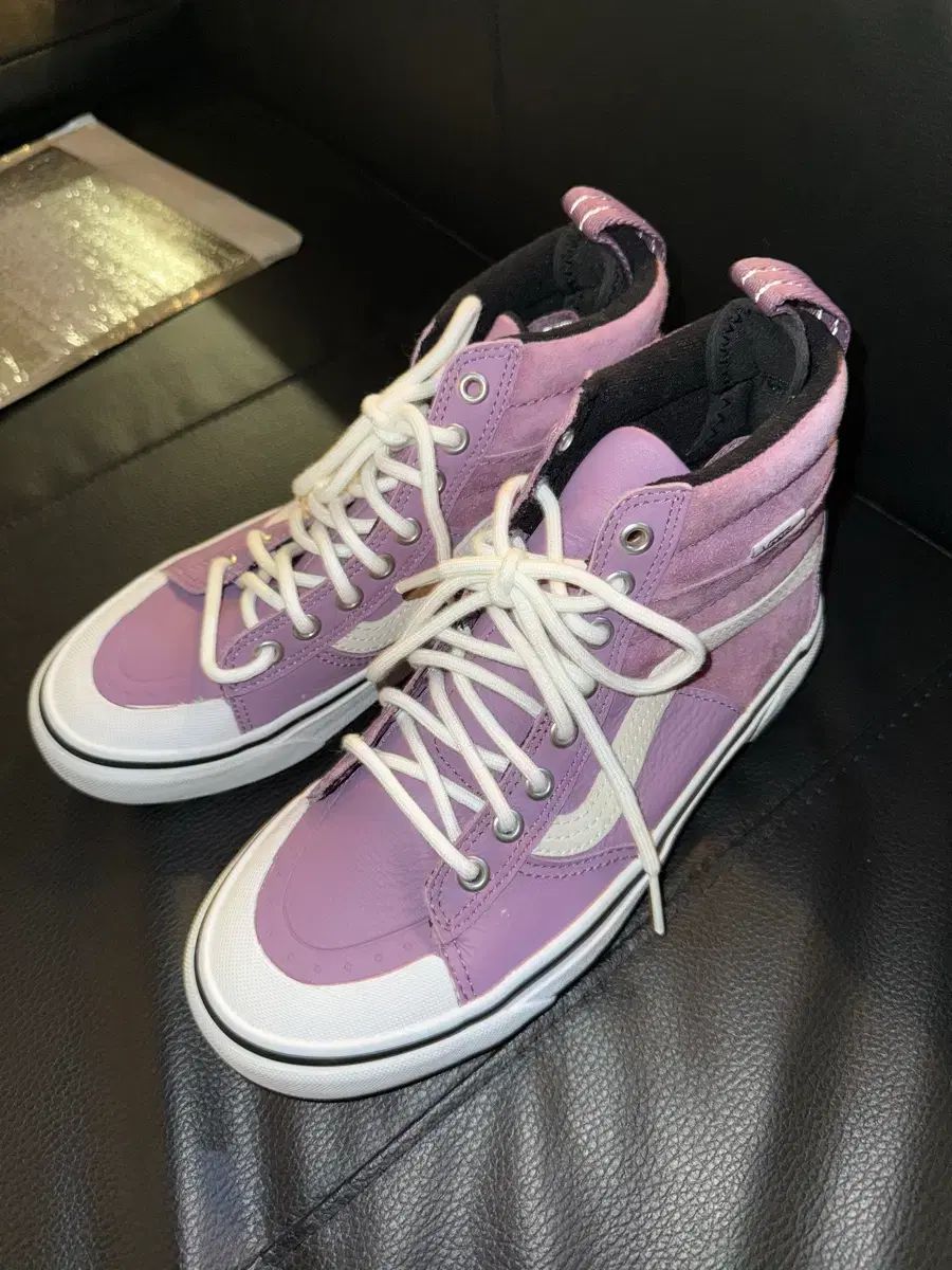 VANS MTE スケートハイ PURPLE 240