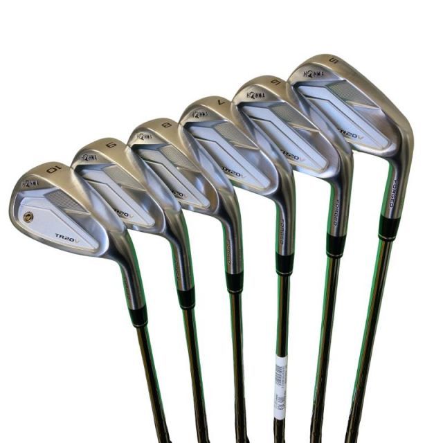 【中古】 本間ゴルフ TOUR WORLD TR20V 6S アイアンセット IR NS PRO MODUS3 FOR T//WORLD (フレックスS) メンズ 男性用 右利き 右用 Eランク ゴルフクラブ