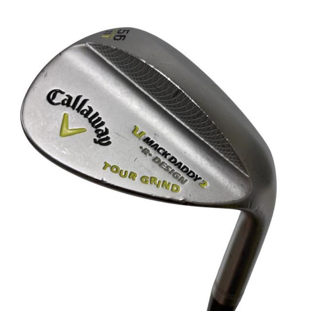 【中古】 キャロウェイ MACK DADDY 2 TOUR GRIND クロムメッキ 56°/11° ウェッジ WG NS PRO 950GH (フレックスS) メンズ 男性用 右利き 右用 Dランク ゴルフクラブ 4,586円