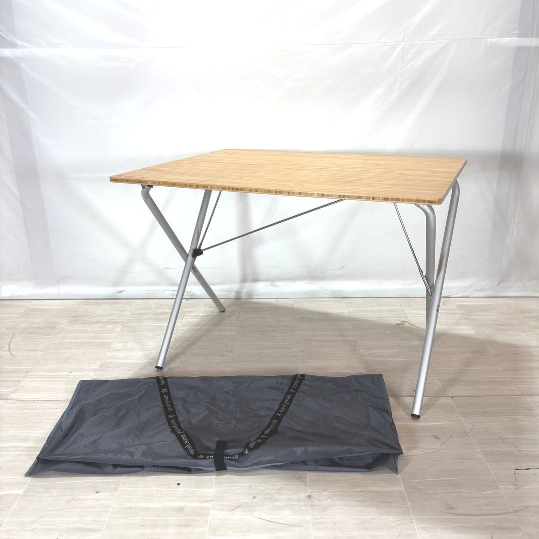 Snow Peak スノーピーク ワンアクションテーブル竹 屋内使用のみ 専用