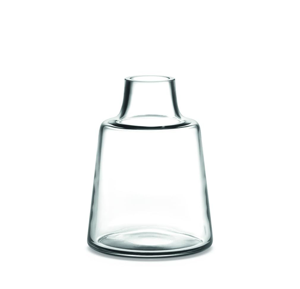 ホルムガード HOLMEGAARD フローラベース Flora Vase short neck H12cm クリア 4340849