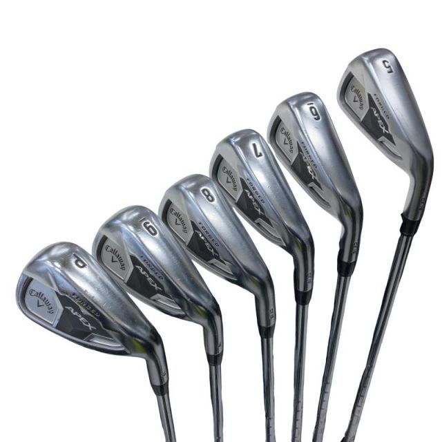 【中古】 キャロウェイ APEX(2019) 6S アイアンセット IR NS PRO MODUS3 TOUR105 (フレックスS) メンズ 男性用 右利き 右用 Cランク ゴルフクラブ