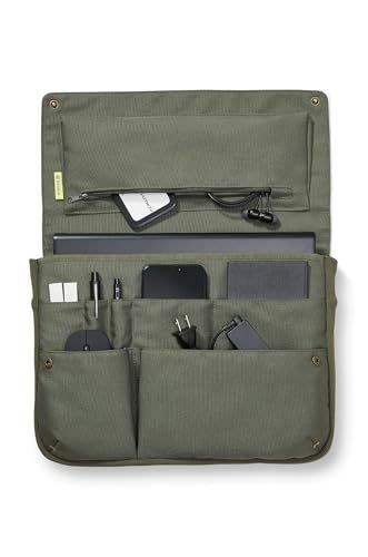 コクヨ バッグインバッグ パソコンバッグ 13.3インチ クラッチバッグ a4 横型 ビジネス BIZRACK オリーブグリーン カハ-BRB130DG★ fa3be54a