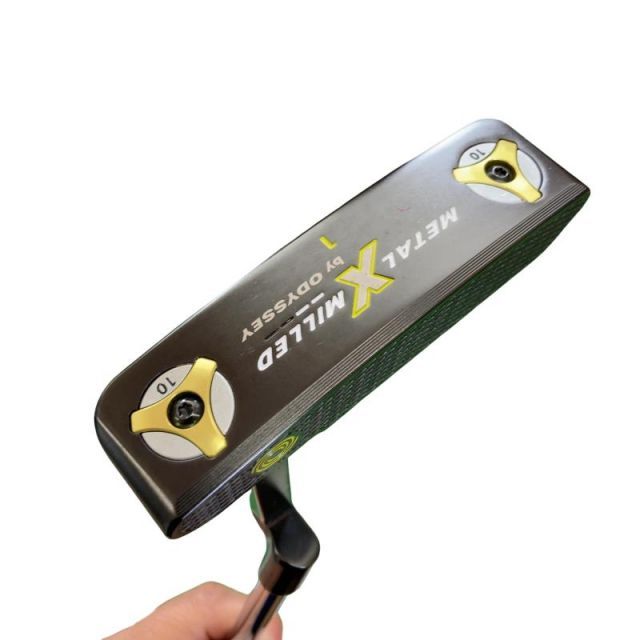 【中古】 オデッセイ METAL-X MILLED #1 34インチ パター PT スチール (フレックスその他) メンズ 男性用 右利き 右用 Cランク ゴルフクラブ