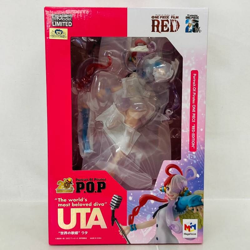 ONE PIECE FILM RED POP 世界の歌姫 ウタ フィギュア / ワンピース 