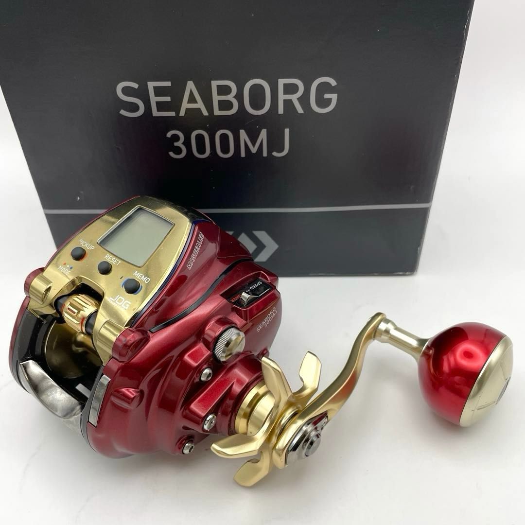 DAIWA 20シーボーグ 300MJ(2020モデル) 右ハンドル 電動リール ダイワ 船釣り 【動作するが、液晶不具合あり、ジャンク品】