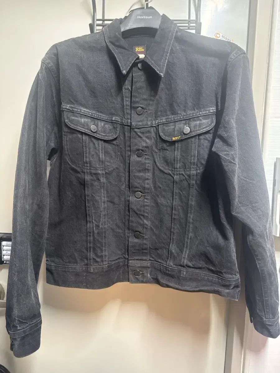 RRA ダブルアールエル マキシコ lot271 トラッカー デニム ジャケット ブラック L