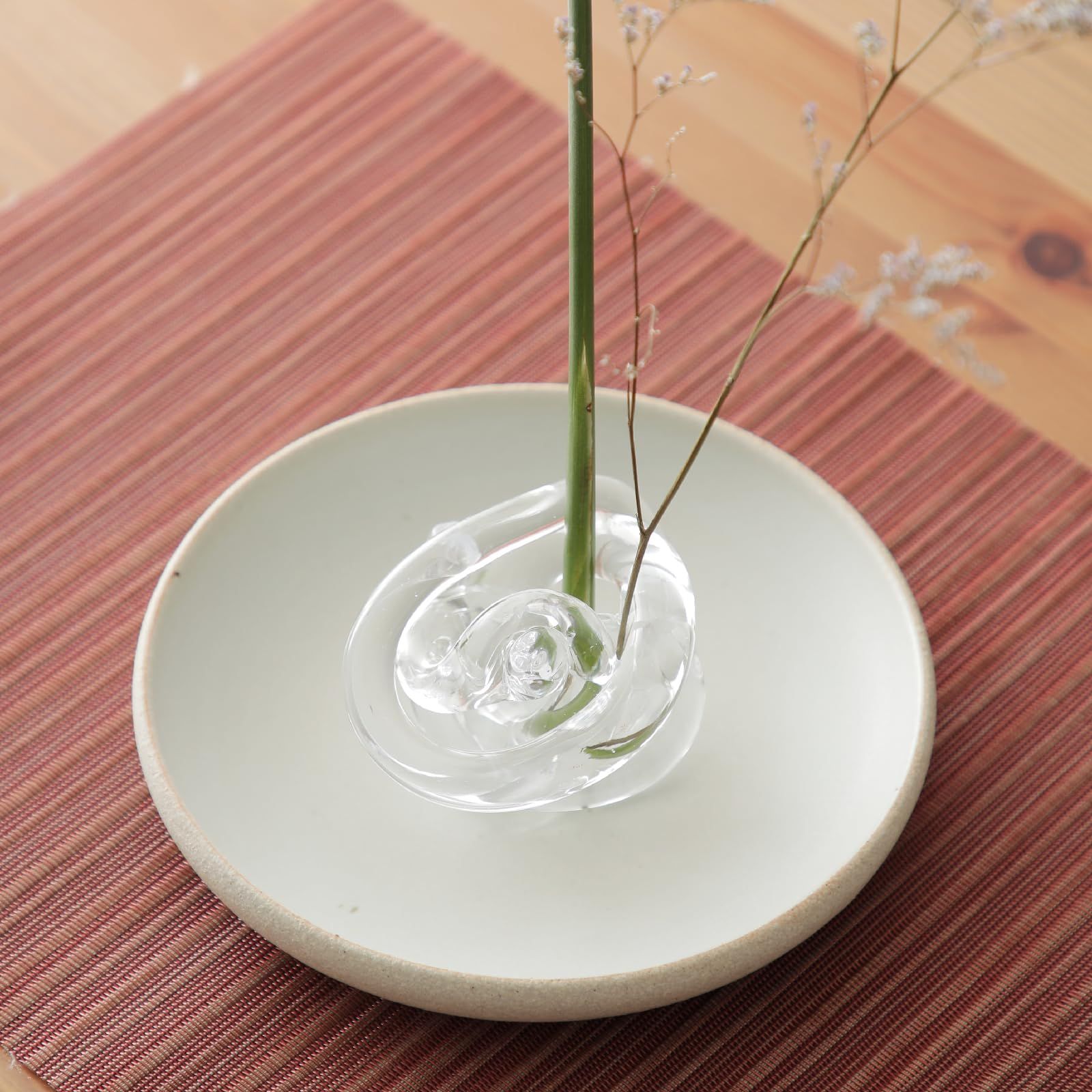 園芸用品 ガラスの剣山 中 花留め 花止め 日本製 伊藤泰三作 SUN