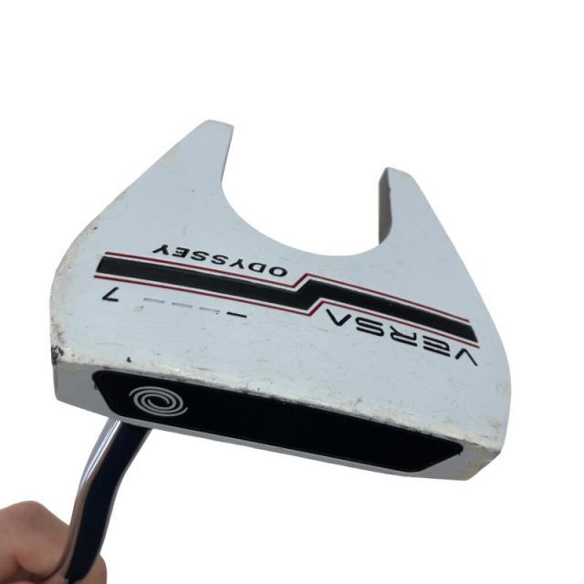 【中古】 オデッセイ VERSA #7 ホワイト(ホリゾンタル) 34インチ パター PT スチール (フレックスその他) メンズ 男性用 右利き 右用 Cランク ゴルフクラブ