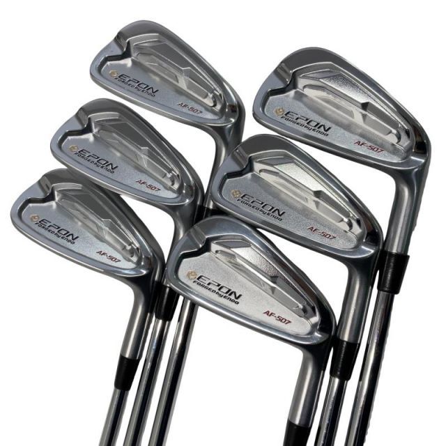 【中古】 エポンゴルフ株式会社 EPON AF-507 6S アイアンセット IR リシャフト (フレックスその他) メンズ 男性用 右利き 右用 Cランク ゴルフクラブ