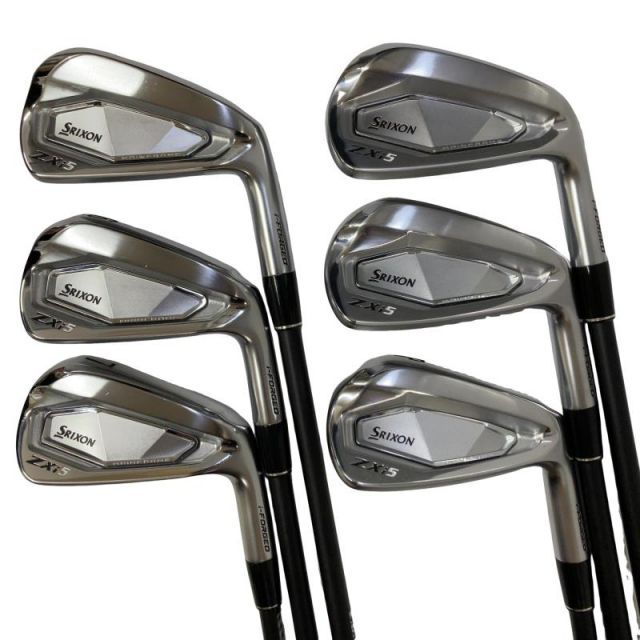 【中古】 ダンロップ SRIXON ZXi5 6S アイアンセット IR Diamana ZXi 70 for IRON (フレックスS) メンズ 男性用 右利き 右用 Bランク ゴルフクラブ
