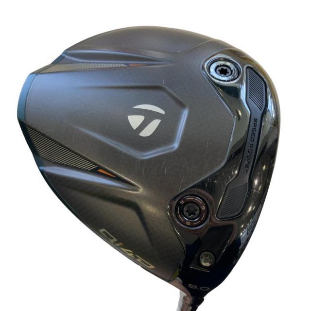 【中古】 テーラーメイド Qi4D 9° ドライバー DR REAX MR60(Qi4D DR) (フレックスS) メンズ 男性用 右利き 右用 Cランク ゴルフクラブ