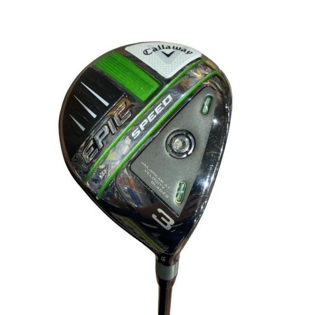【中古】 キャロウェイ EPIC SPEED 3W フェアウェイウッド FW 純正特注シャフト (フレックスS) メンズ 男性用 右利き 右用 Cランク ゴルフクラブ