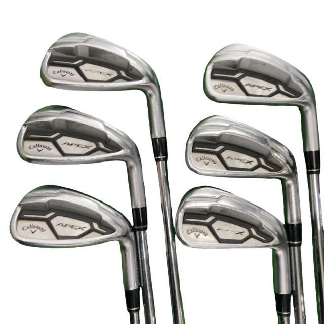 【中古】 キャロウェイ APEX(2015) 6S アイアンセット IR NS PRO MODUS3 TOUR120 (フレックスS) メンズ 男性用 右利き 右用 Dランク ゴルフクラブ