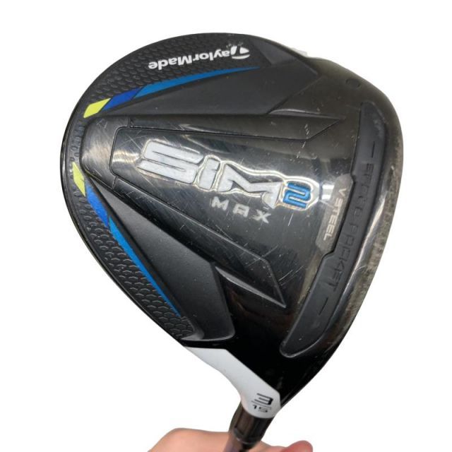 【中古】 テーラーメイド SIM2 MAX 3W フェアウェイウッド FW Diamana TB 60 (フレックスS) メンズ 男性用 右利き 右用 Cランク ゴルフクラブ
