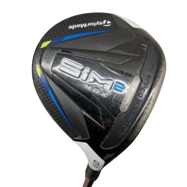 【中古】 テーラーメイド SIM2 MAX 5W フェアウェイウッド FW TENSEI BLUE TM50(SIM2 FW) (フレックスR) メンズ 男性用 右利き 右用 Cランク ゴルフクラブ