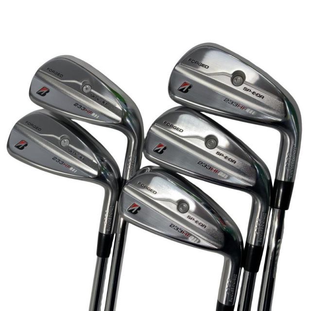 【中古】 ブリヂストン BRIDGESTONE 233HF 5S アイアンセット IR NS PRO 850GH neo (フレックスS) メンズ 男性用 右利き 右用 Cランク ゴルフクラブ