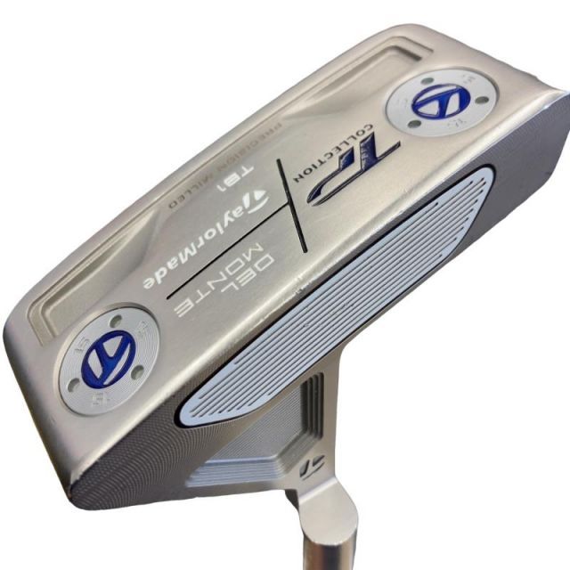 【中古】 テーラーメイド TP COLLECTION HYDRO BLAST DEL MONTE TB1 33インチ パター PT スチール (フレックスその他) メンズ 男性用 右利き 右用 Cランク ゴルフクラブ