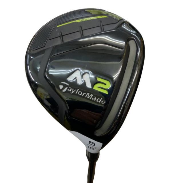 【中古】 テーラーメイド M2(2017) 5W USA フェアウェイウッド FW REAX 55(M2 2017FW) (フレックスR) メンズ 男性用 右利き 右用 Cランク ゴルフクラブ