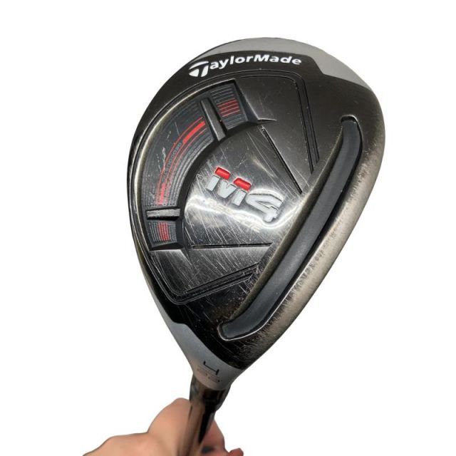 【中古】 テーラーメイド M4(2021) U4 ユーティリティ UT Fujikura ATMOS Red 7 (フレックスS) メンズ 男性用 右利き 右用 Cランク ゴルフクラブ