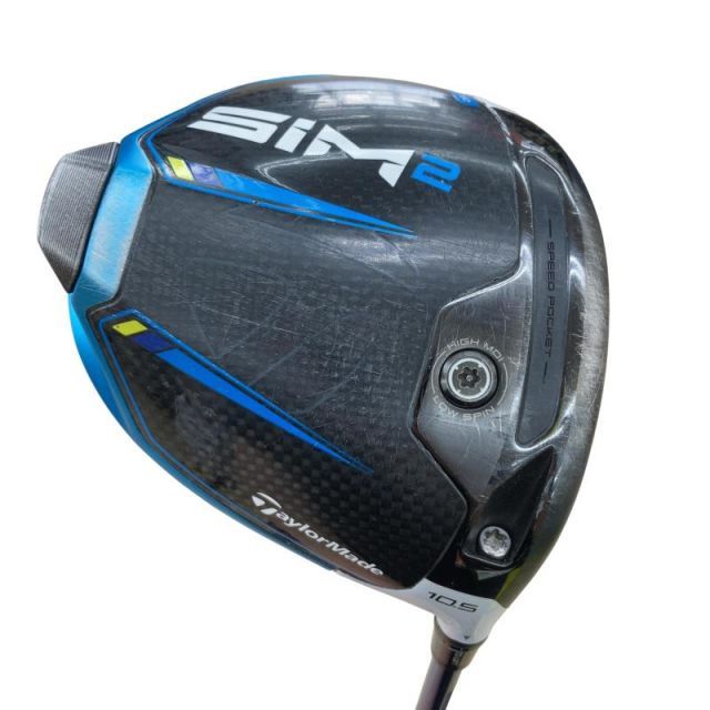 【中古】 テーラーメイド SIM2 10.5° ドライバー DR Diamana TB 60 (フレックスS) メンズ 男性用 右利き 右用 Cランク ゴルフクラブ