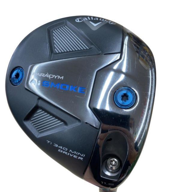【中古】 キャロウェイ PARADYM Ai SMOKE Ti 340 MINI 11.5° ドライバー DR TENSEI 60 for CW(Ai SMOKE DR) (フレックスS) メンズ 男性用 右利き 右用 Cランク ゴルフクラブ 30,493円