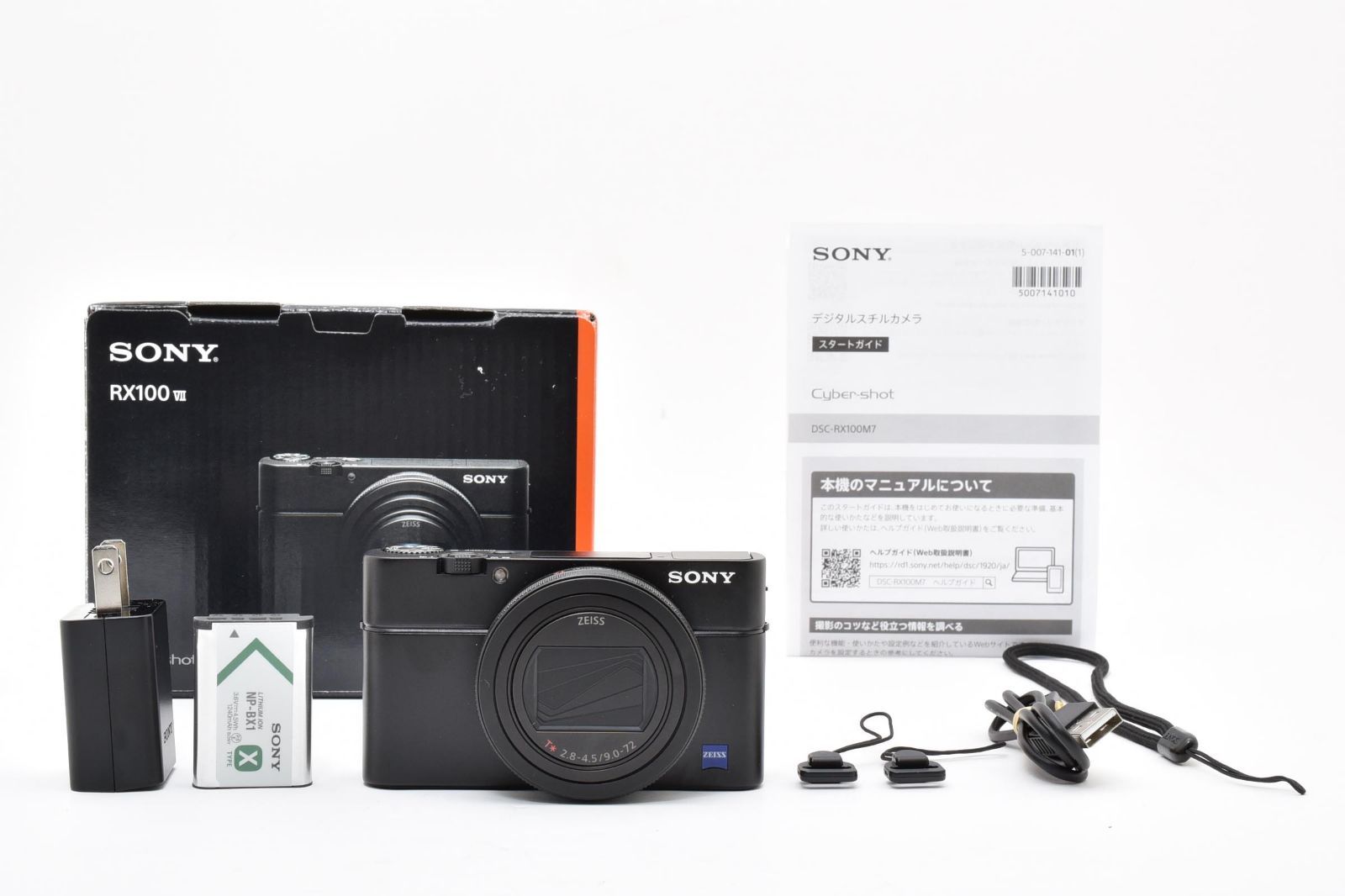 【返品保証】新品級｜SONY ソニー Cyber-shot RX100VII ボディ ブラック DSC-RX100M7 #C260430-02