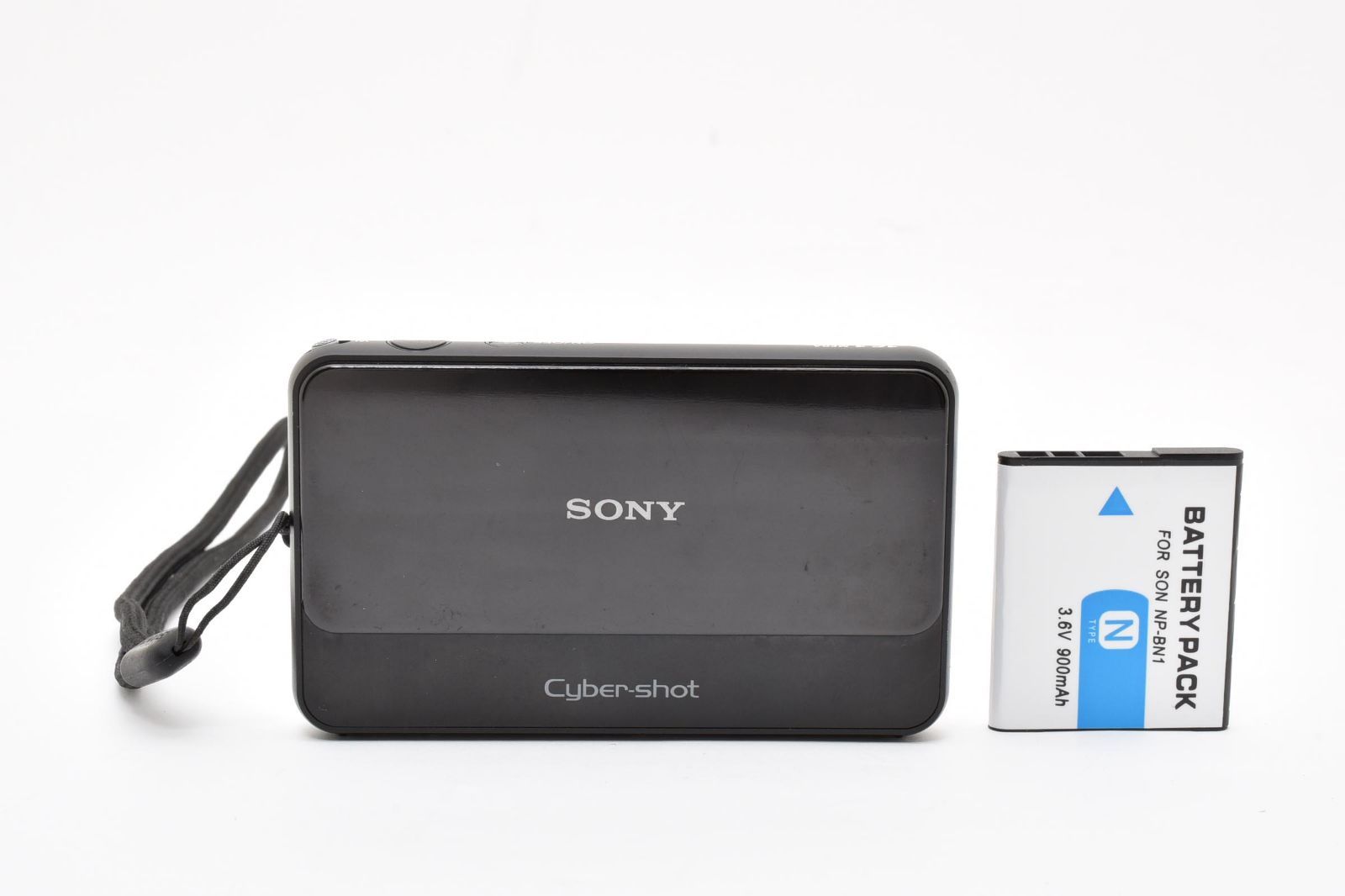 【返品保証】良品｜Sony ソニー DSC-T110 ブラック コンパクトデジタルカメラ #C260502-04