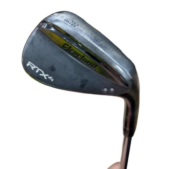 【中古】 クリーブランド Cleveland RTX-4 ブラックサテン 50°/10° MID ウェッジ WG Dynamic Gold (フレックスS) メンズ 男性用 右利き 右用 Dランク ゴルフクラブ