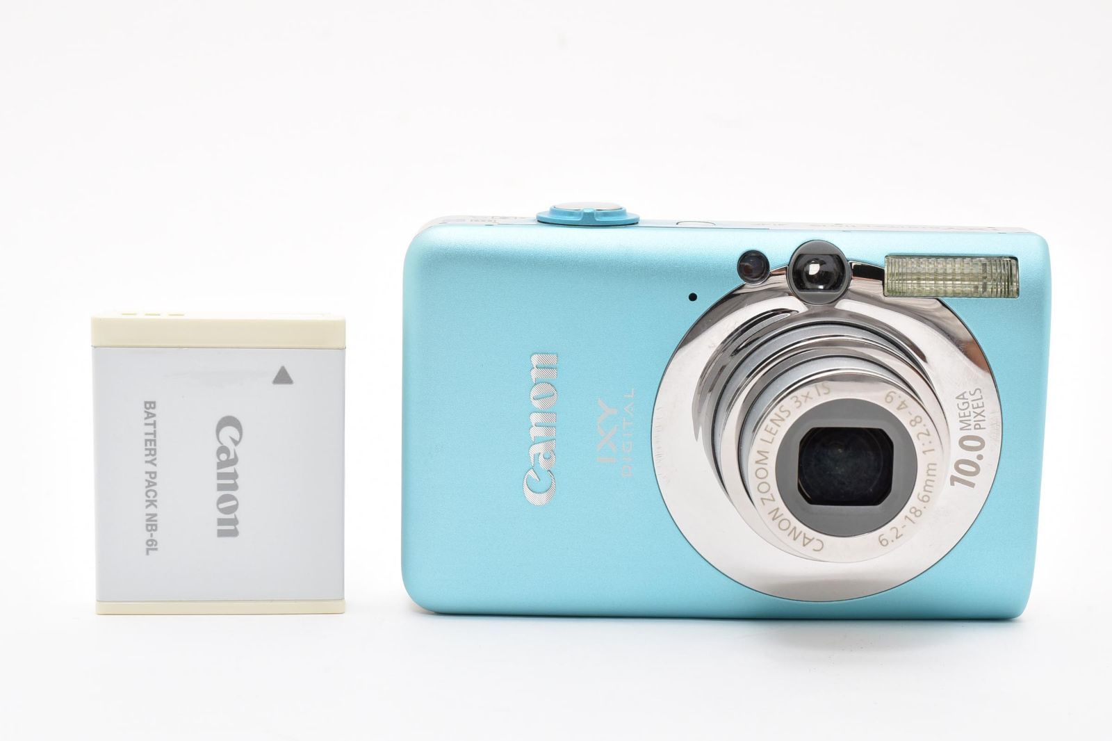 ジャンク》 Canon キヤノン IXY DIGITAL 110IS ブルー コンパクト