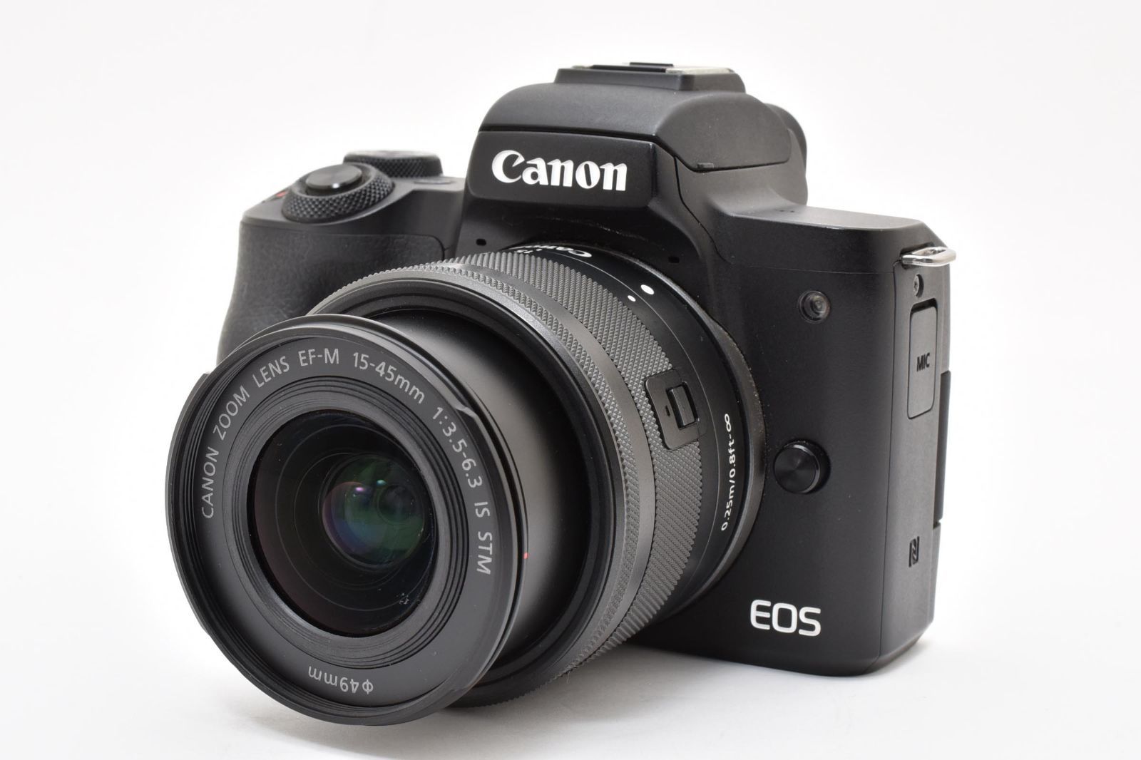 《ジャンク》 キヤノン Canon EOS Kiss M 15-45mm レンズキット ブラック #C260503-07