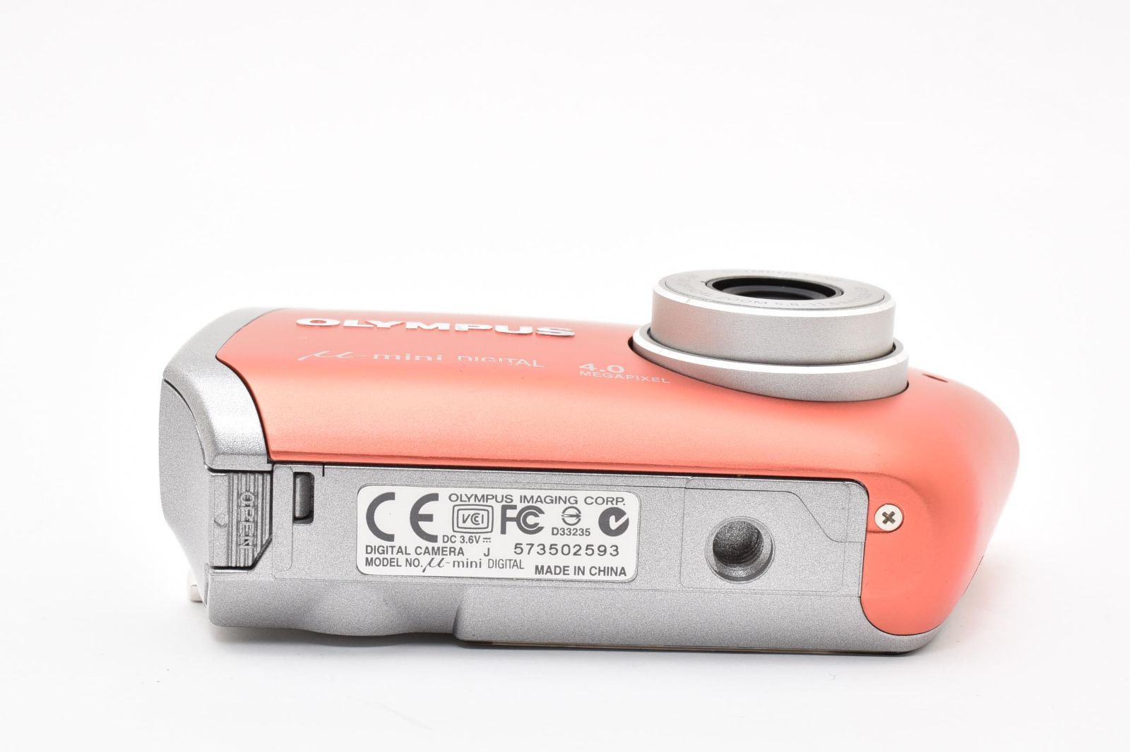 μ-mini オリンパス - DIGITAL オレンジ 価格.com OLYMPUS オークション