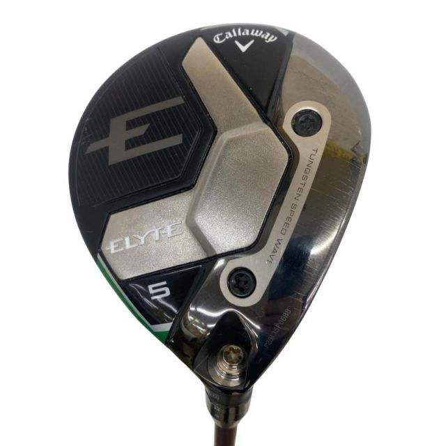【中古】 キャロウェイ ELYTE 5W(アジャスタブル) フェアウェイウッド FW リシャフト (フレックスその他) メンズ 男性用 右利き 右用 Cランク ゴルフクラブ