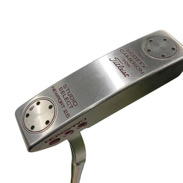 【中古】 タイトリスト SCOTTY CAMERON STUDIO SELECT NEWPORT 2.5 34インチ パター PT スチール (フレックスその他) メンズ 男性用 右利き 右用 Dランク ゴルフクラブ