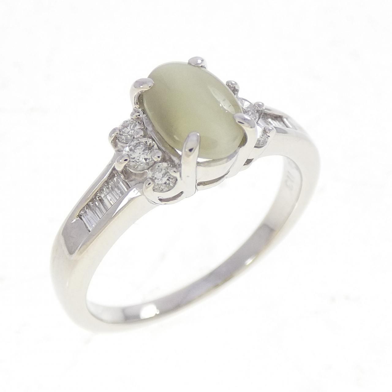 PT900 クリソベリルキャッツアイ リング 1.13CT