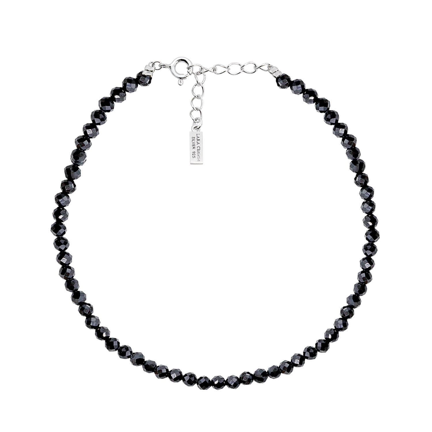 [ララクリスティー] LARA Christieブラックスピネルブレスレット cb5059