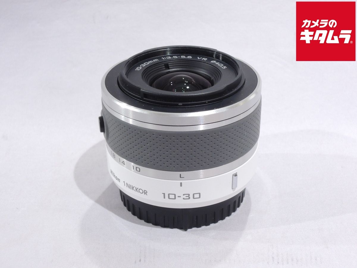 【中古】 【難あり品】 ニコン 1NIKKOR VR10-30mm F3.5-5.6 ホワイト