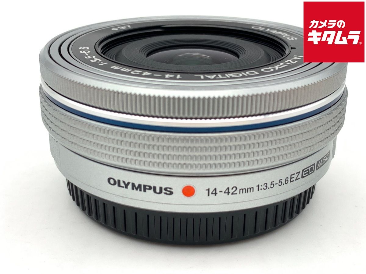 【中古】 【良品】 オリンパス M.ZUIKO DIGITAL ED 14-42mm F3.5-5.6 EZ シルバー