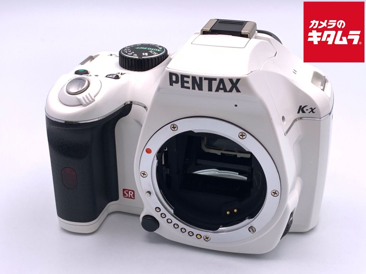 【中古】 【難あり品】 ペンタックス K-x ボディ ホワイト