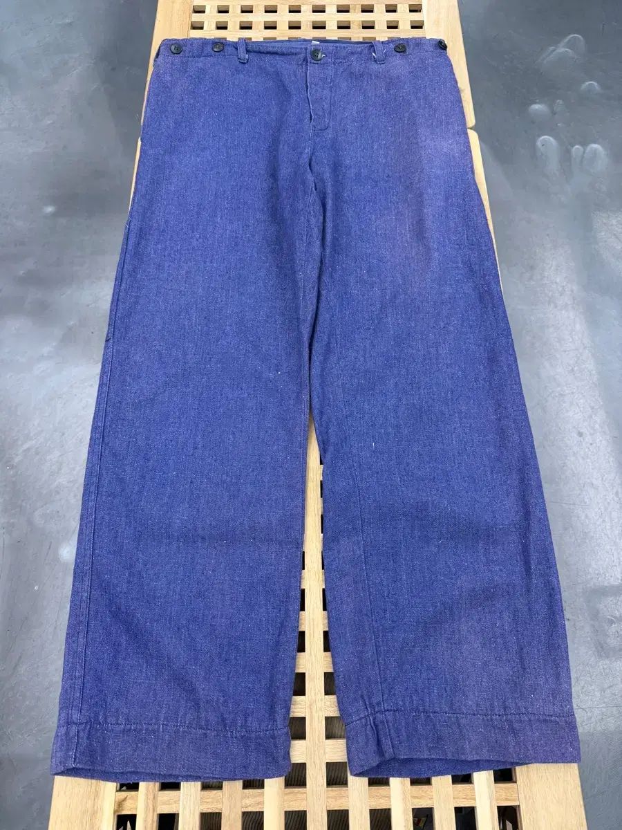 FADED DENIM OLD VINTAGEフレンチワークパンツ