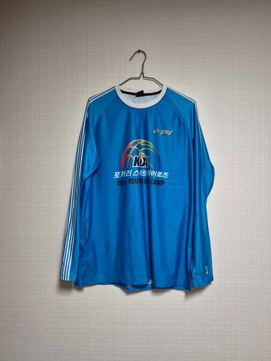 KBL バスケット youth ユース エリートキャンプ 選手用支給用 トレーナー 長袖Tシャツ Mサイズ